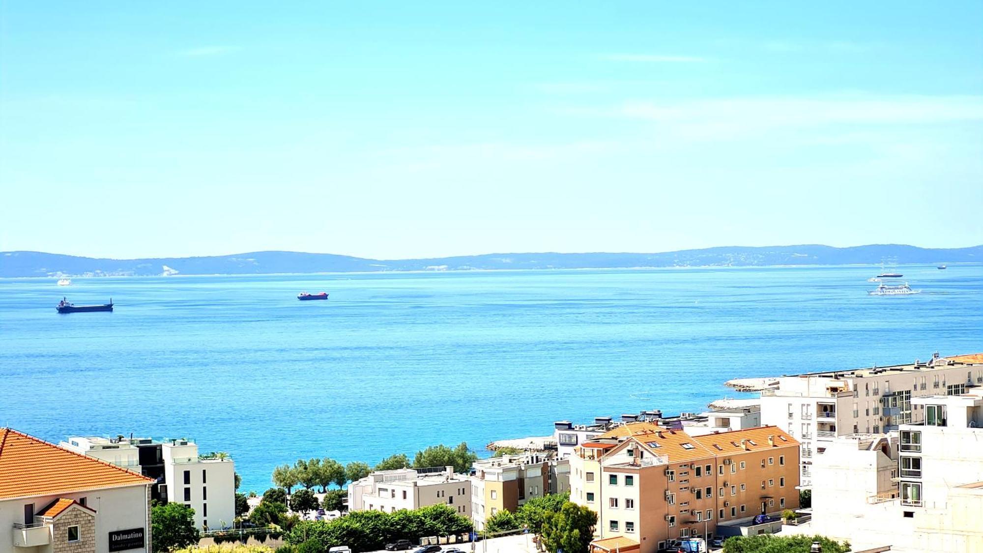 Sea View Znjan Apartment Split Luaran gambar